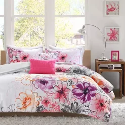New Kirklands Home Ashley Floral California King 5-pc. Comforter Set