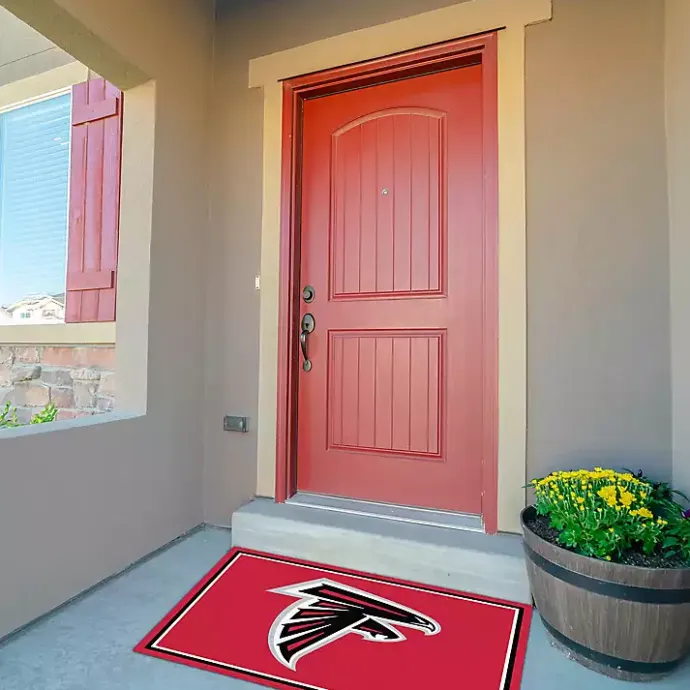 Clearance Kirklands Home Atlanta Falcons Area Rug, 3x4 Red