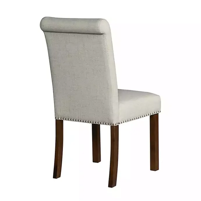 Outlet Kirklands Home Aubrey Natural Upholstered 2-pc. Dining Chair Set Tan