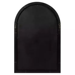 Clearance Kirklands Home Audubon Wood Arch Wall Mirror, 24x36 in. Black