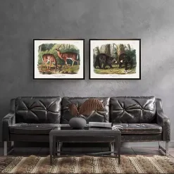 Clearance Kirklands Home Audubon Woodland Deer Framed Art Print
