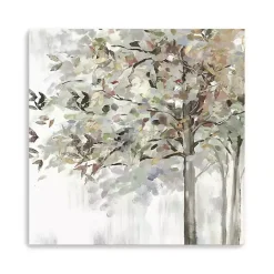 Sale Kirklands Home Autumn Leaves Neutral Giclee Canvas Art, 40x40 in. Tan