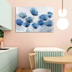 New Kirklands Home Azure Gathering Canvas Art Print Blue
