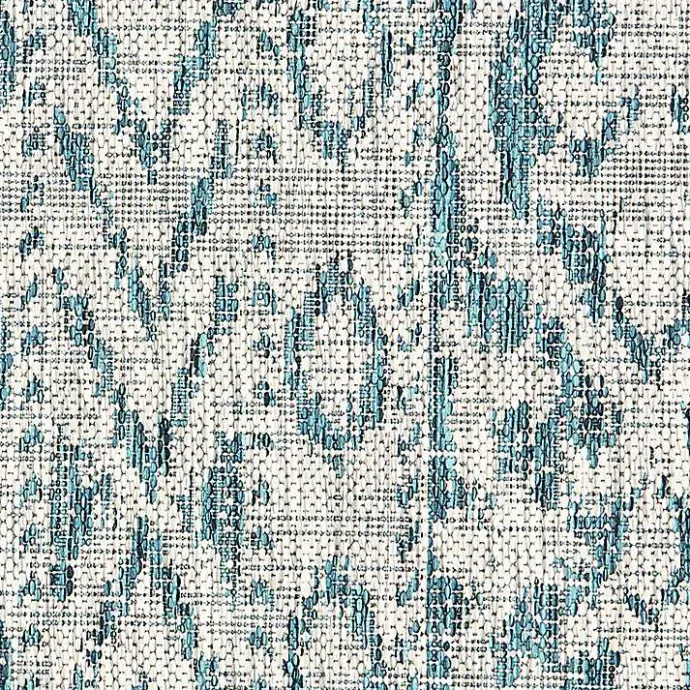 Sale Kirklands Home Azure Terrace Sun Shower Outdoor Area Rug, 7x9