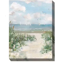 Hot Kirklands Home Balmy Ocean Breeze Outdoor Canvas Art Print Multi
