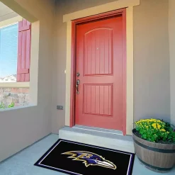 Hot Kirklands Home Baltimore Ravens Area Rug, 3x4 Black