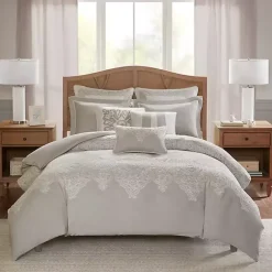 Kirklands Home Barely There 9-pc. King Comforter Set Gray
