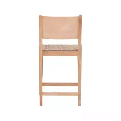 Best Kirklands Home Basketweave Seat Counter Stools, Set of 2 Tan