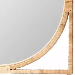 Discount Kirklands Home Bayan Natural Rattan Wall Mirror