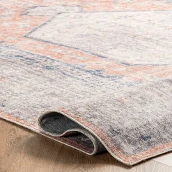 Kirklands Home Bea Distressed Vintage Washable Area Rug, 8x10
