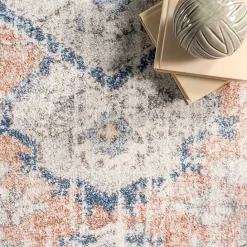Kirklands Home Bea Distressed Vintage Washable Area Rug, 8x10