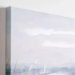 Hot Kirklands Home Beach s Canvas Art Print Blue