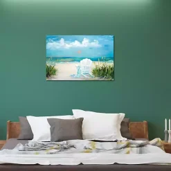 Kirklands Home Beach Relaxation Canvas Art Print Multi