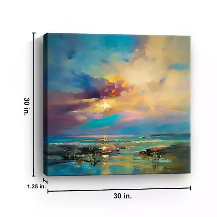 Sale Kirklands Home Before Nightfall Canvas Art Print, 30x30 in.