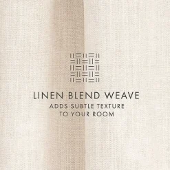 Clearance Kirklands Home Beige Blackout Curtains, 84 in. Tan
