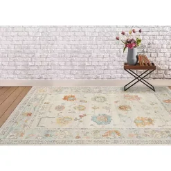 Discount Kirklands Home Beige Bohemian Area Rug, 5x8 Tan