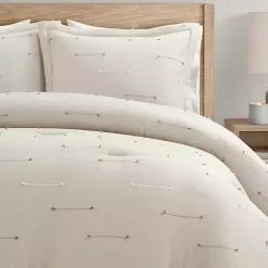 Best Kirklands Home Beige Clip Jacquard 3-pc. King Comforter Set Tan