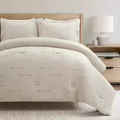 Best Kirklands Home Beige Clip Jacquard 3-pc. King Comforter Set Tan