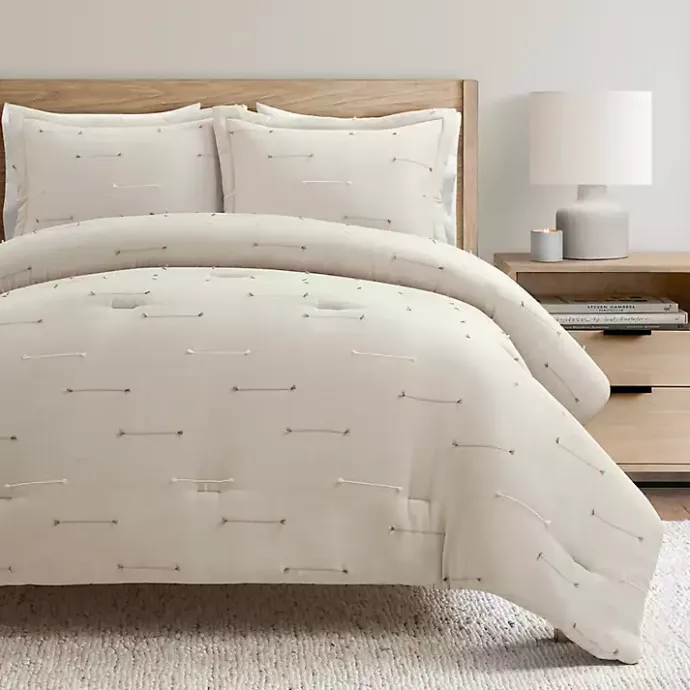 Best Kirklands Home Beige Clip Jacquard 3-pc. King Comforter Set Tan