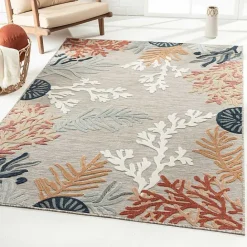 Online Kirklands Home Beige Coral Reef Area Rug, 5x7 Tan