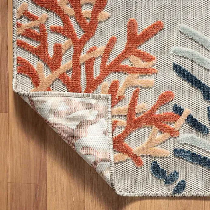 Online Kirklands Home Beige Coral Reef Area Rug, 5x7 Tan