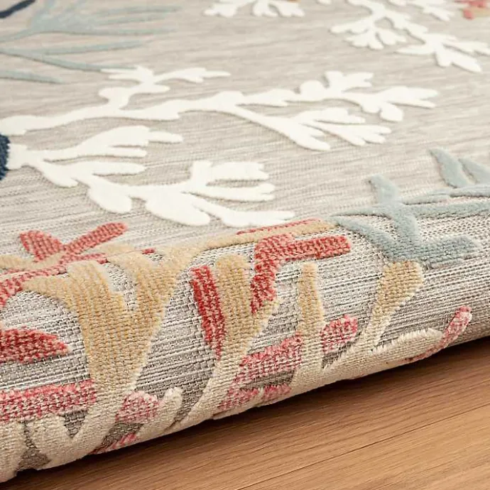 Online Kirklands Home Beige Coral Reef Area Rug, 5x7 Tan