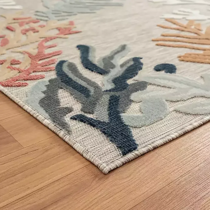 Online Kirklands Home Beige Coral Reef Area Rug, 5x7 Tan