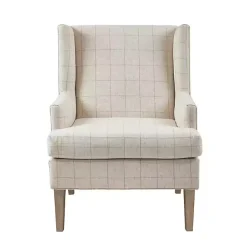 Discount Kirklands Home Beige Decker Martha Stewart Accent Chair Brown