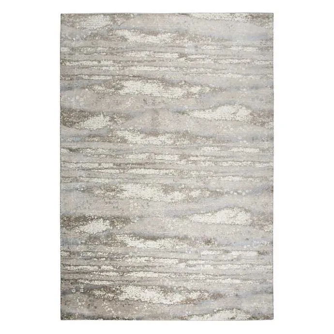 Outlet Kirklands Home Beige Edward Abstract Area Rug, 8x10