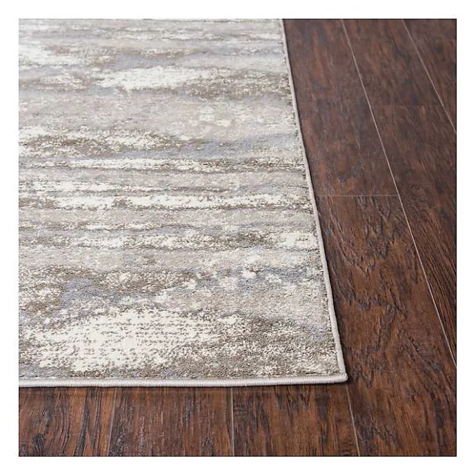 Outlet Kirklands Home Beige Edward Abstract Area Rug, 8x10