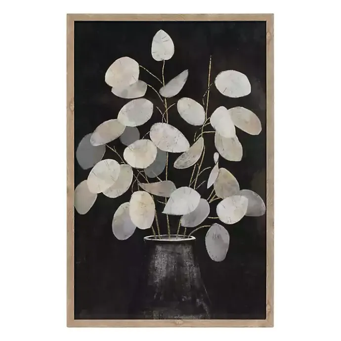 New Kirklands Home Beige Eucalyptus Framed Art Prints