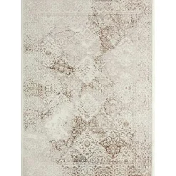 Outlet Kirklands Home Beige Faded Damask Area Rug, 7x9 Tan