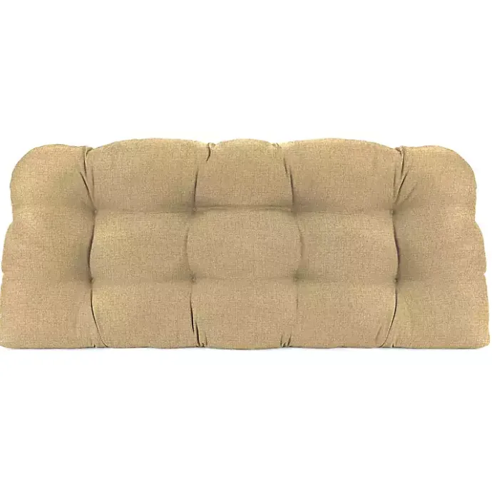 Online Kirklands Home Beige French Edge 3-pc. Outdoor Wicker Cushion Set Tan