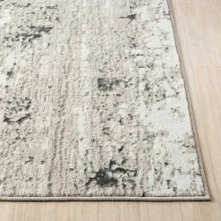 New Kirklands Home Beige Gray Indoor Area Rug, 5x7