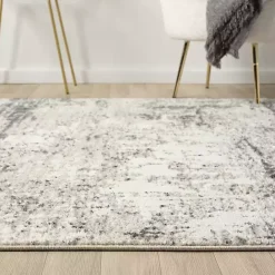 Kirklands Home Beige Gray Indoor Area Rug, 7x9