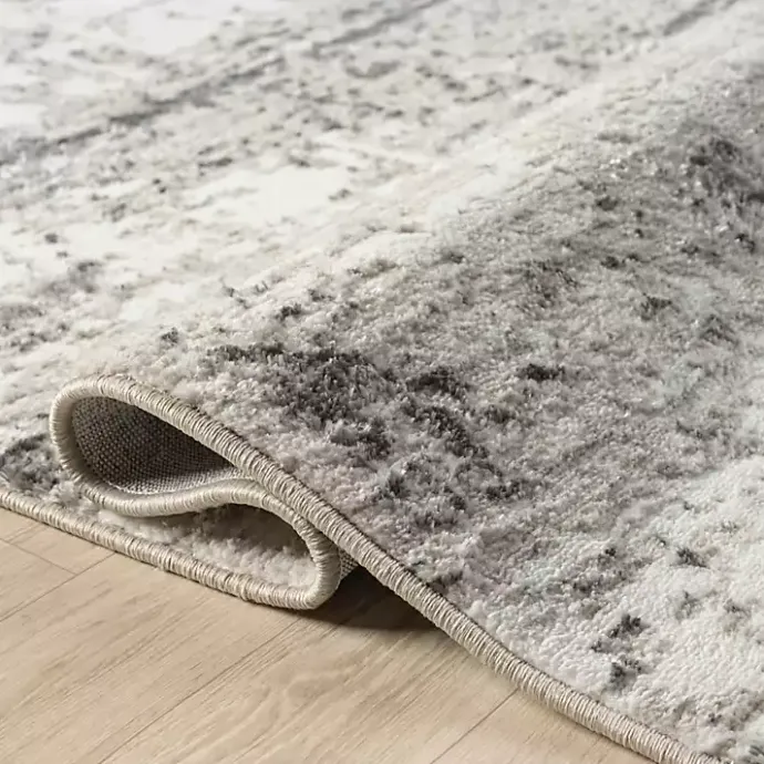 Discount Kirklands Home Beige Gray Indoor Runner, 2x7