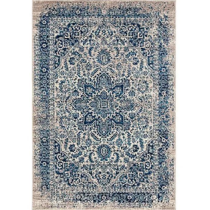New Kirklands Home Beige Manning Power Loomed Area Rug, 5x7
