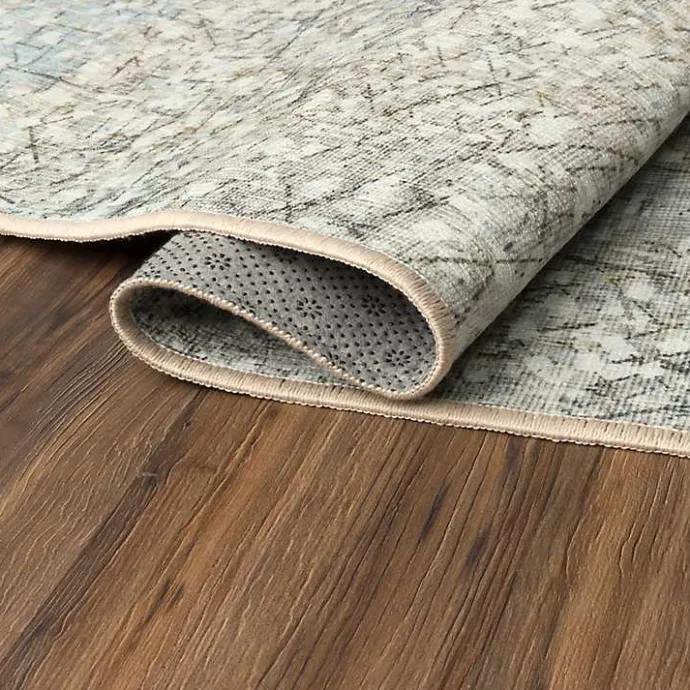 Best Kirklands Home Beige Sotho Washable Area Rug, 5x7 Tan