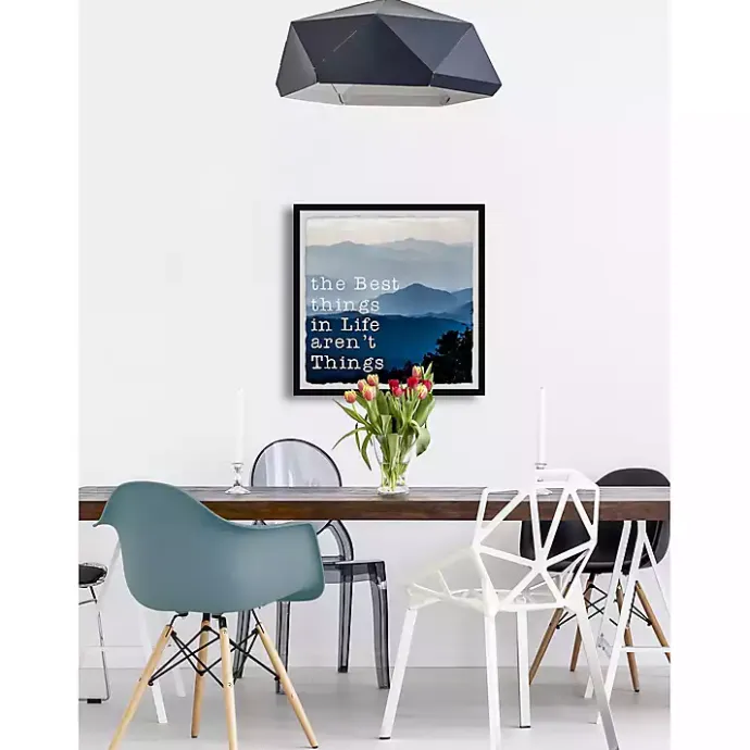 Discount Kirklands Home Best Things in Life Framed Wall Plaque