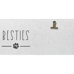 Kirklands Home Besties Clip Picture Frame Gray