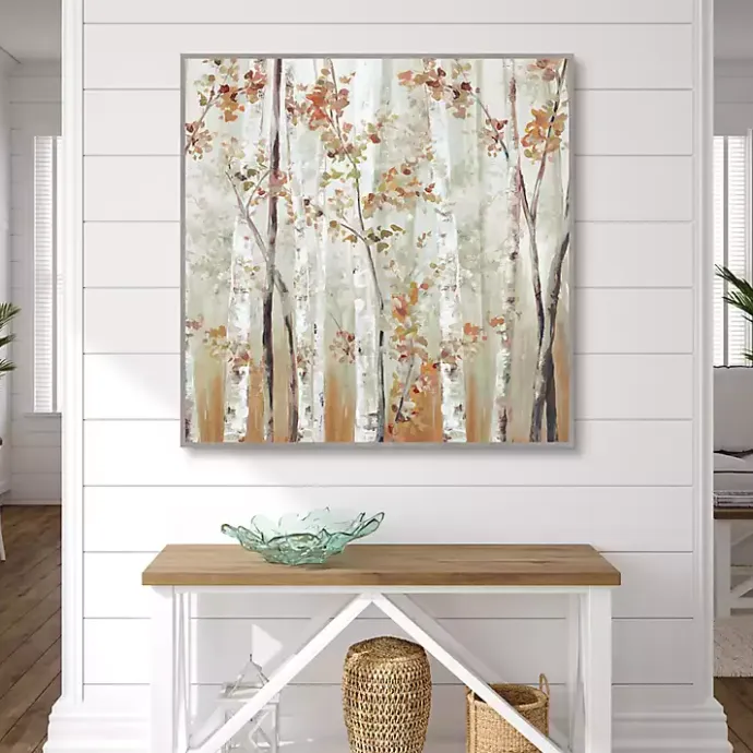 Best Kirklands Home Birch Wood III Framed Canvas Art Print