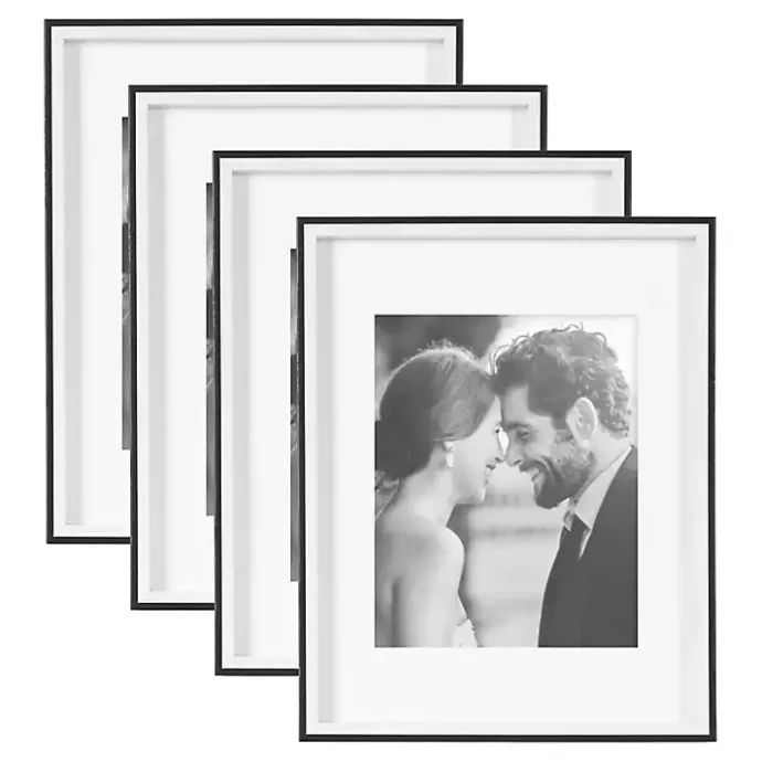 Clearance Kirklands Home Black & White Gibson 4-pc. Gallery Wall Frame Set