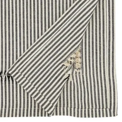 Hot Kirklands Home Black & White Striped Table Runner, 90 in.