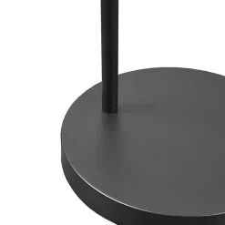 Clearance Kirklands Home Black Adjustable Arm Modern Floor Lamp White