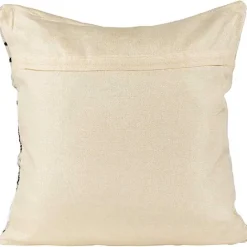 Kirklands Home Black and Cream Twisted Indoor/Outdoor Pillow