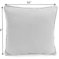 Hot Kirklands Home Black and White Palm Leaf Outdoor Pillow