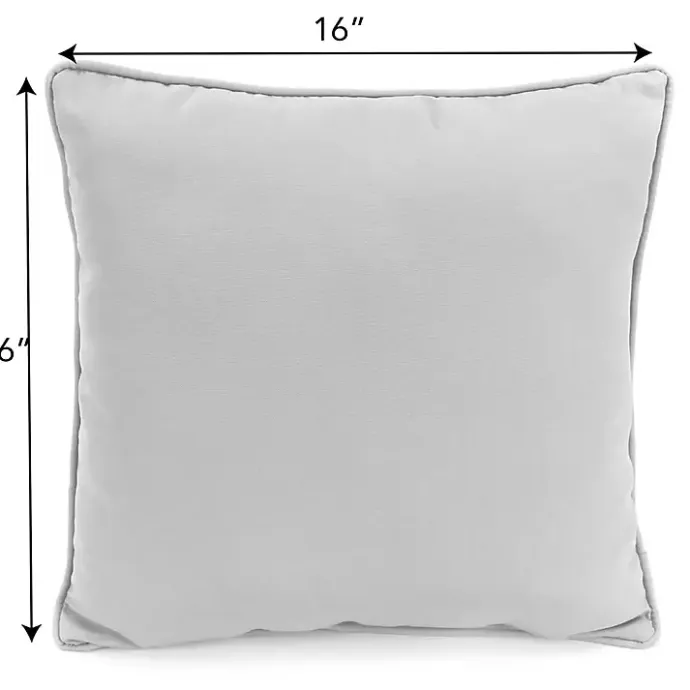Hot Kirklands Home Black and White Palm Leaf Outdoor Pillow