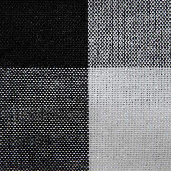 Best Kirklands Home and White Reversible Placemats, Set of 4 Black