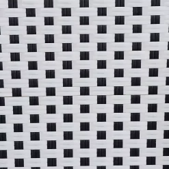 Clearance Kirklands Home Black and White Woven 5-pc. Dining Set