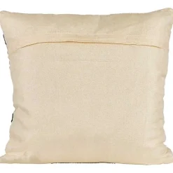 Discount Kirklands Home Black and White Woven Stripe Indoor/Outdoor Pillow